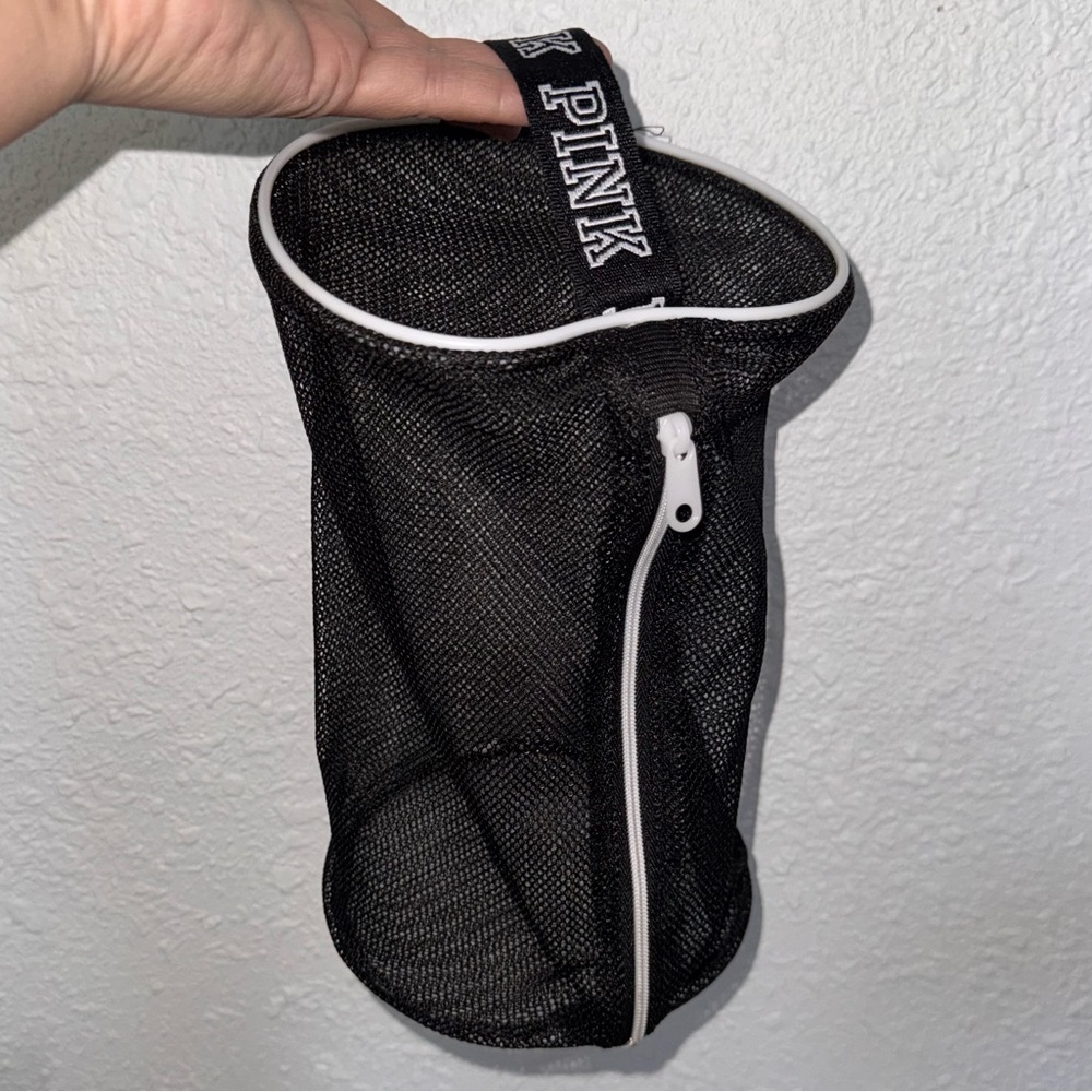 Pink by Victoria Secret mini laundry bag Black